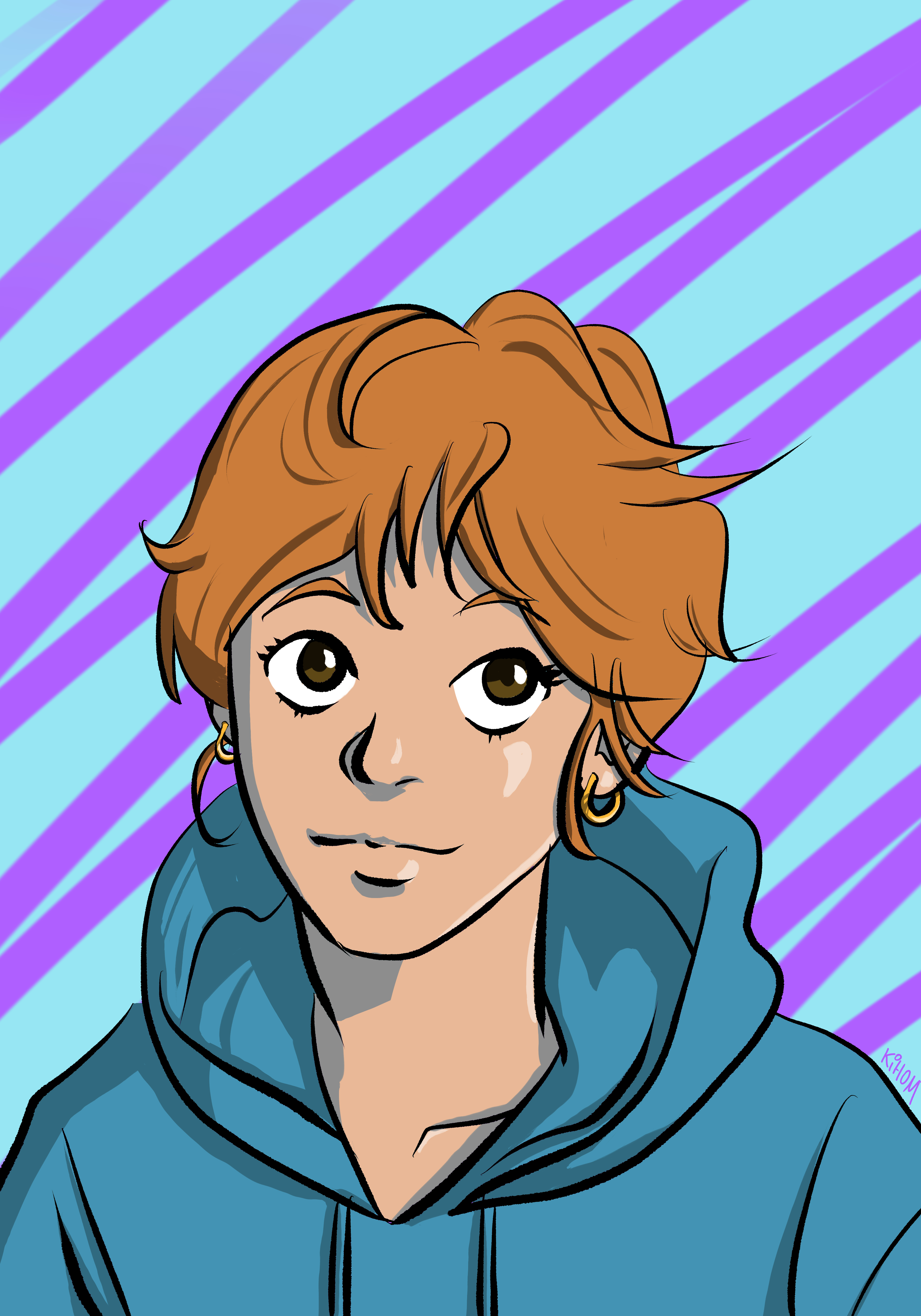 fille avec un hoodie