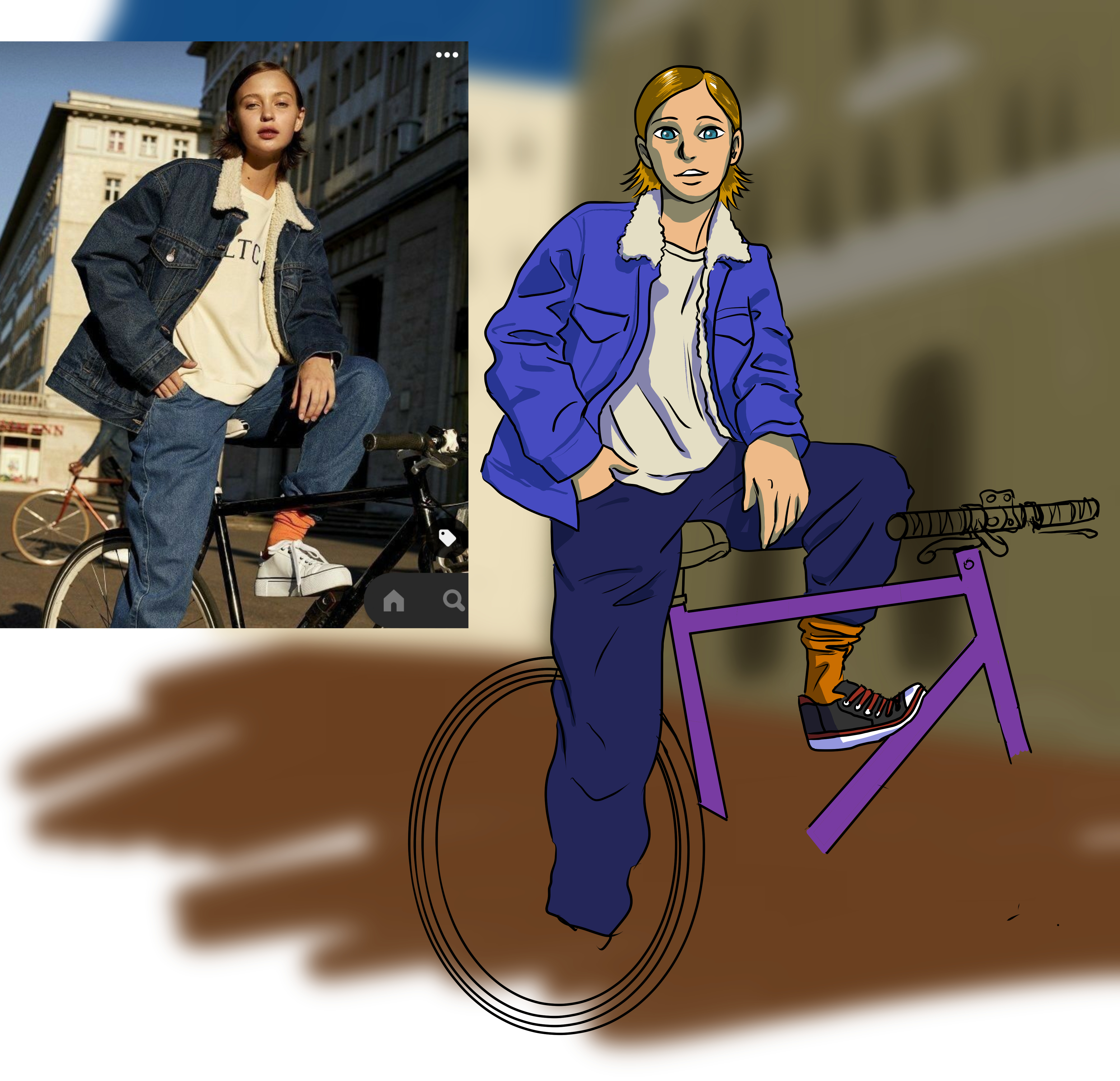 pages 10 & 11 d'un livret de  recette