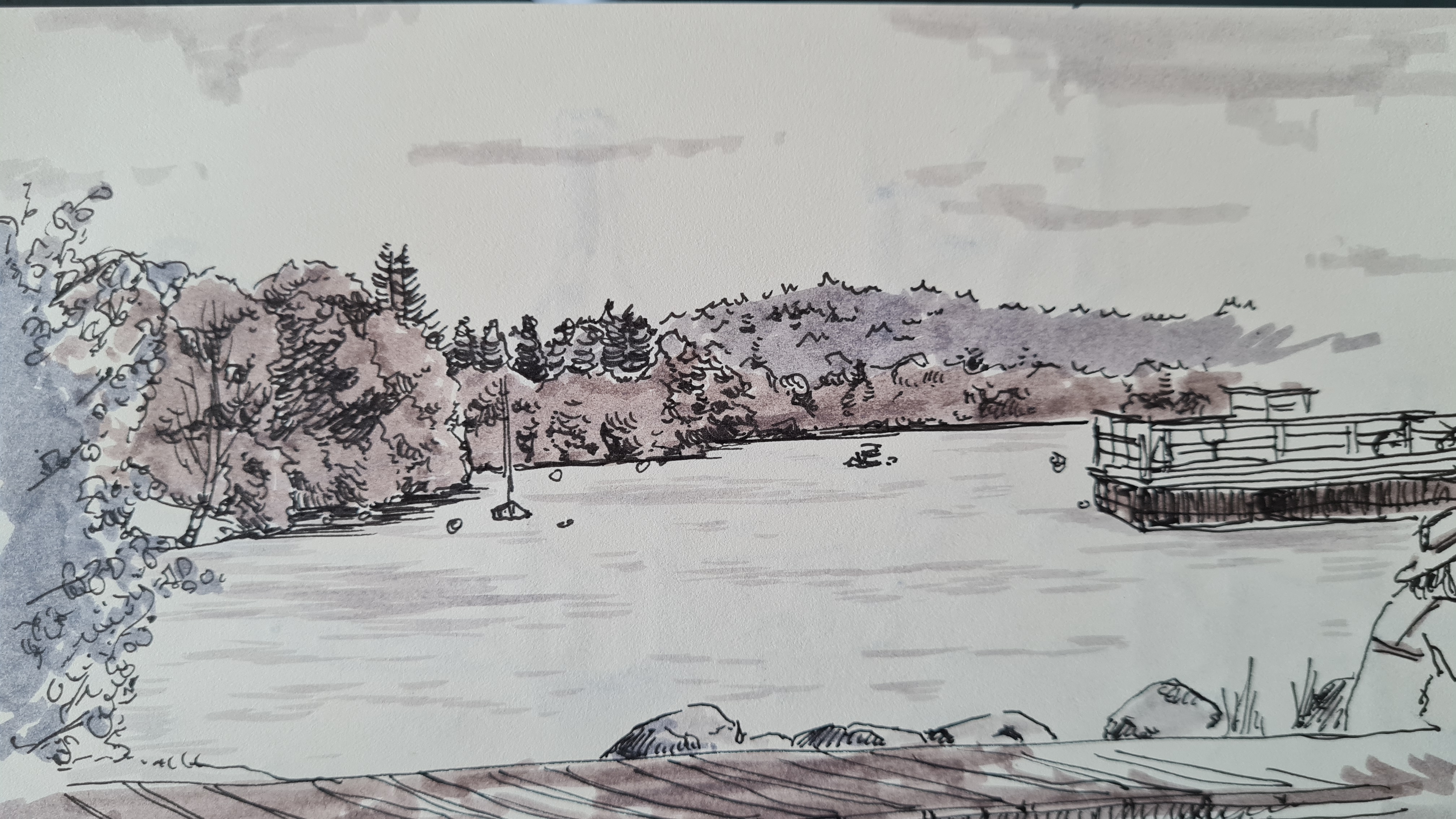 croquis de personnes