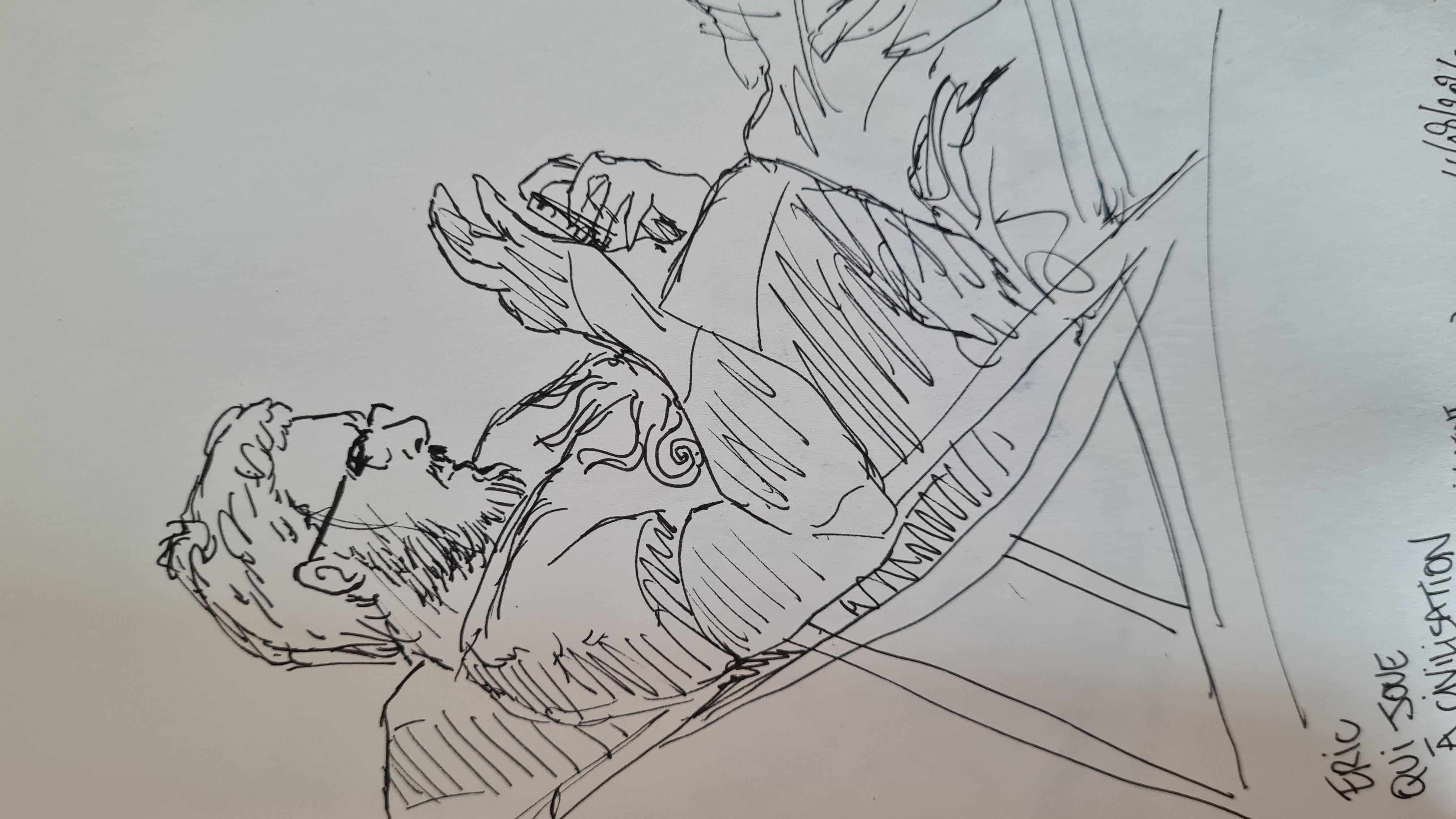 croquis de personnes