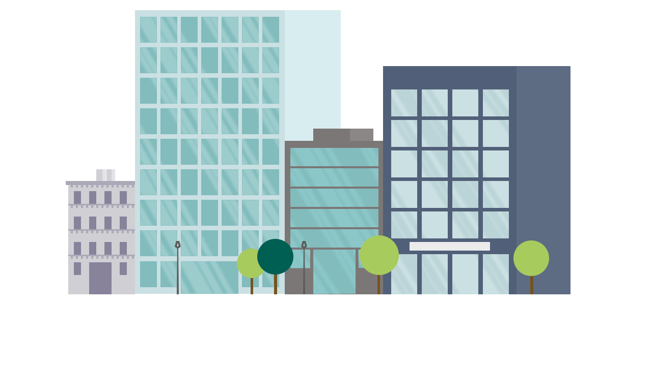 décor de bureau en vectoriel